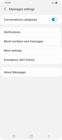 Press More settings.