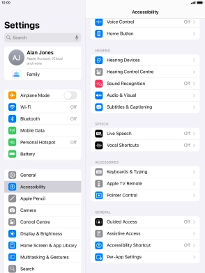 Press the required category below 