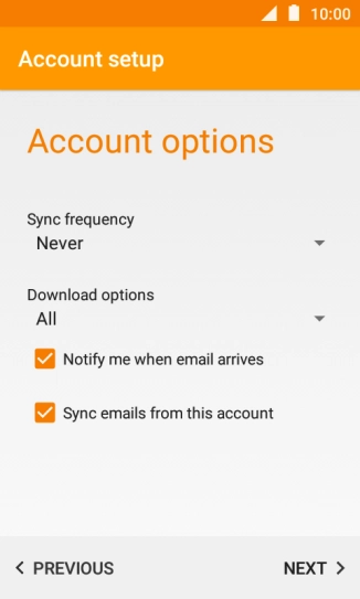 Press the drop down list next to 