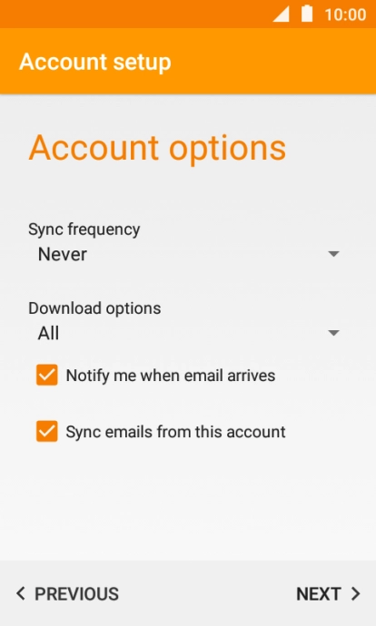 Press the drop down list next to 