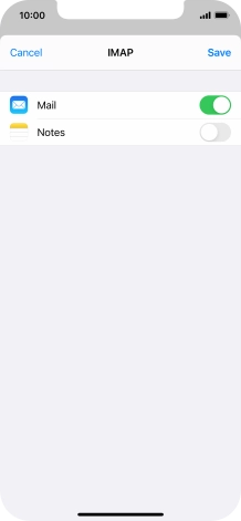 Press Save. Your email account has now been set up. To select more settings for incoming and outgoing server, proceed with the following steps.