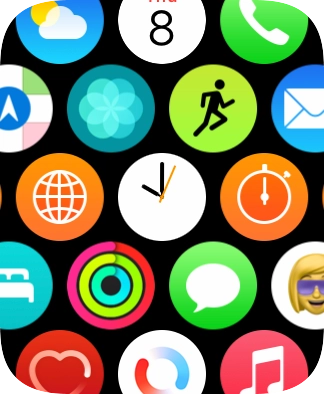 Press the message icon.