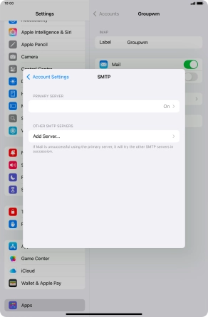 Press the field below 