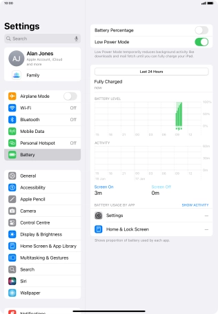 Slide your finger upwards starting from the bottom of the screen to return to the home screen.