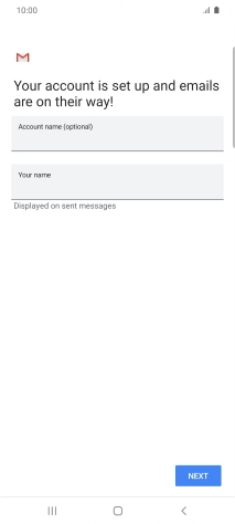 Press the field below 