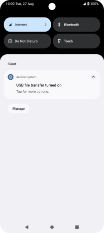 Press Tap for more options..