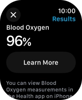 Your result is displayed on the screen.