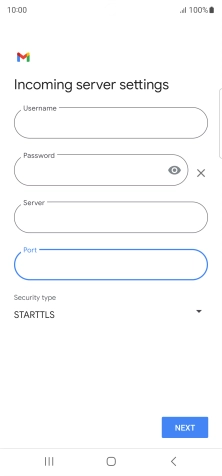 Press the drop down list below 