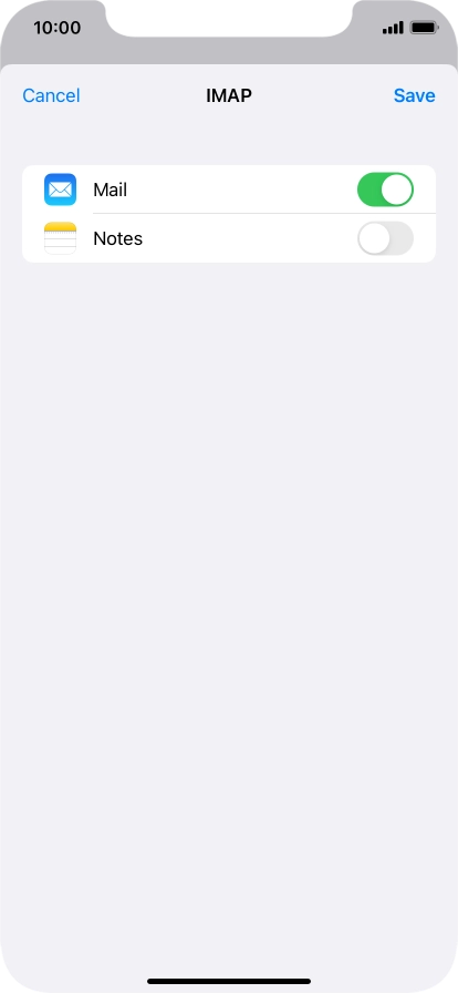 Press Save. Your email account has now been set up. To select more settings for incoming and outgoing server, proceed with the following steps.