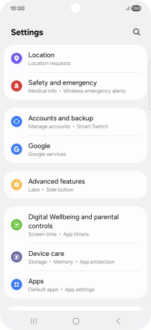 Press Accounts and backup.