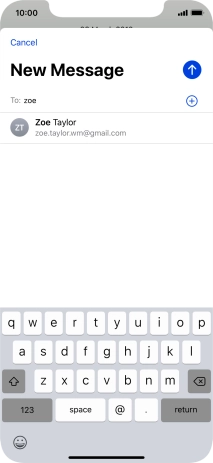 Press the required contact.