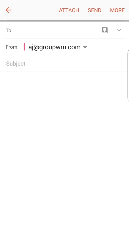 Press the field next to 