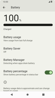 Press Battery Saver.