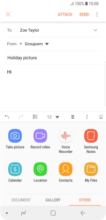 Press My Files and go to the required folder.