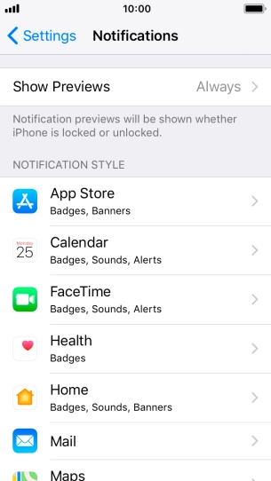 Press Show Previews.