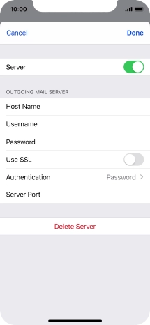Press Authentication.
