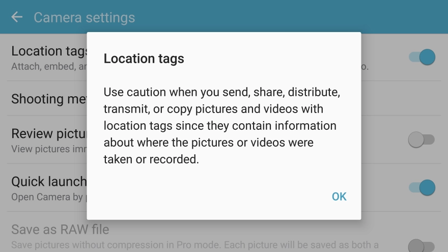 If you turn on the function, press OK.