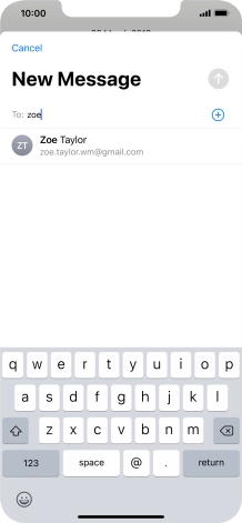 Press the required contact.