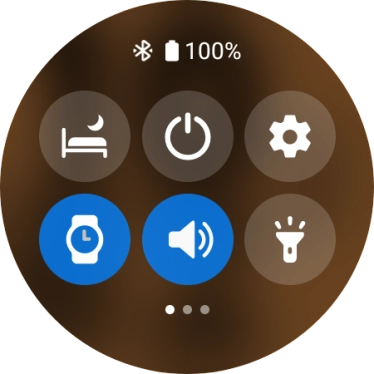 Slide your finger upwards starting from the bottom of the screen to return to the home screen.