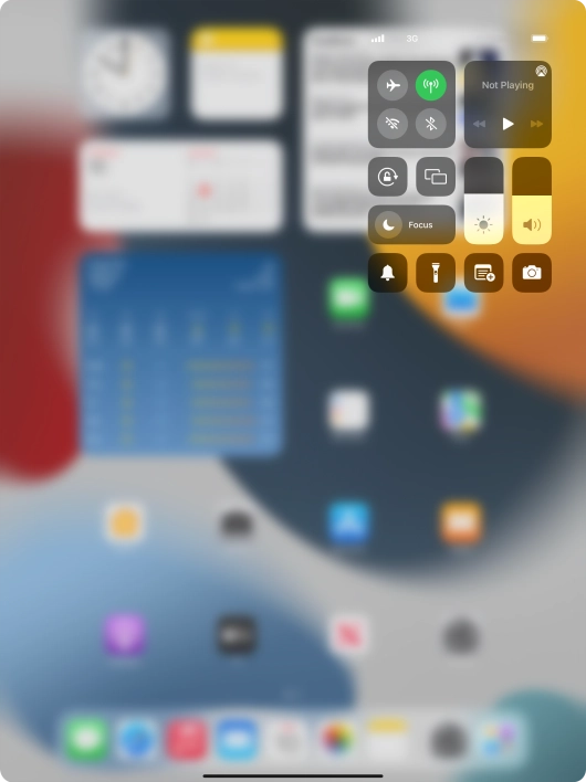 Press the sound mode icon to turn silent mode on or off.