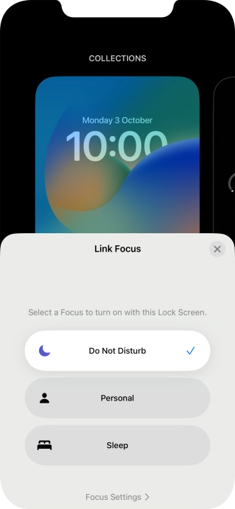 Press the close icon.