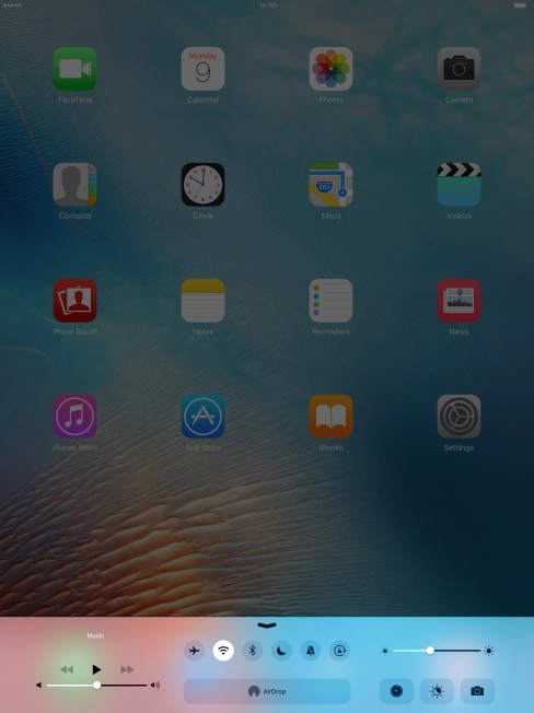 Press the silent mode icon to turn the function on or off.