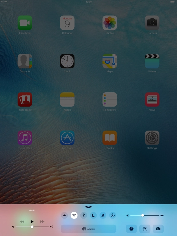 Press the silent mode icon to turn the function on or off.