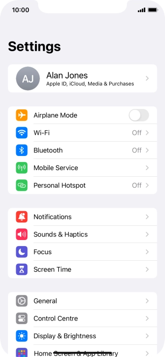 Press Mobile Service.