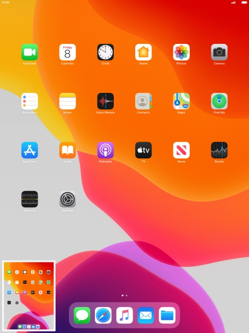 To edit your screenshot, press the screenshot and follow the instructions on the screen to make the required changes.