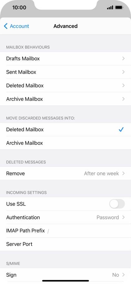 Press Authentication.