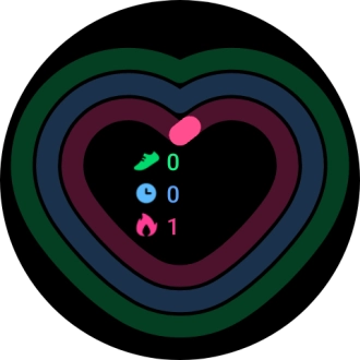 Press and hold the required widget.