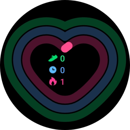 Press and hold the required widget.