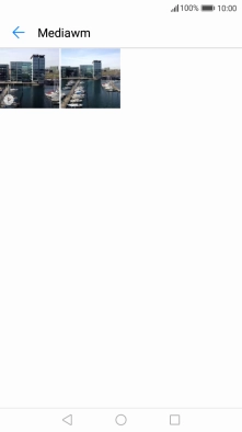 Press and hold the required picture or video clip.