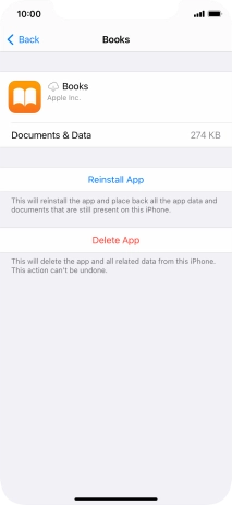 Slide your finger upwards starting from the bottom of the screen to return to the home screen.