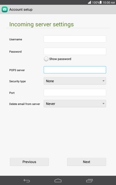 Press the drop down list next to 