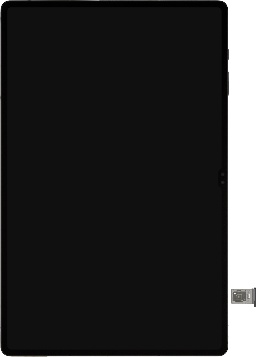 Turn your SIM so it matches the illustration in the SIM holder and place your SIM in the SIM holder.