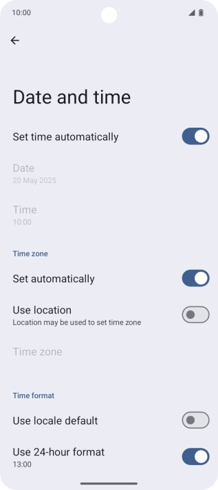 Slide your finger upwards starting from the bottom of the screen to return to the home screen.