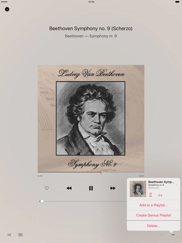 Press Add to a Playlist....