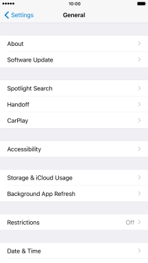 Press Software Update. If a new software version is available, it's displayed. Follow the instructions on the screen to update the phone software.