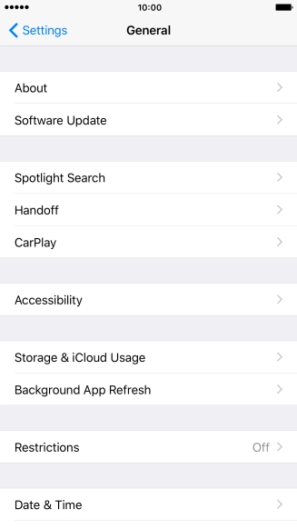 Press Software Update. If a new software version is available, it's displayed. Follow the instructions on the screen to update the phone software.