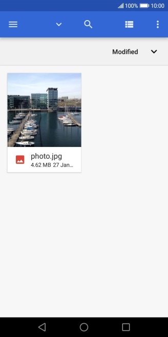 Press the required picture.