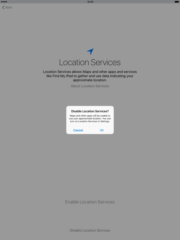 If you turn off the function, press OK.