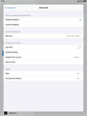 Press Authentication.