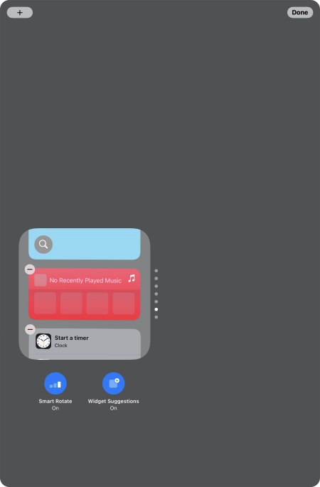 Press Smart Rotate to turn the function on or off.