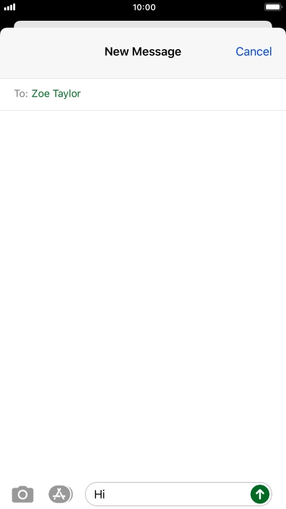 Press the apps icon.