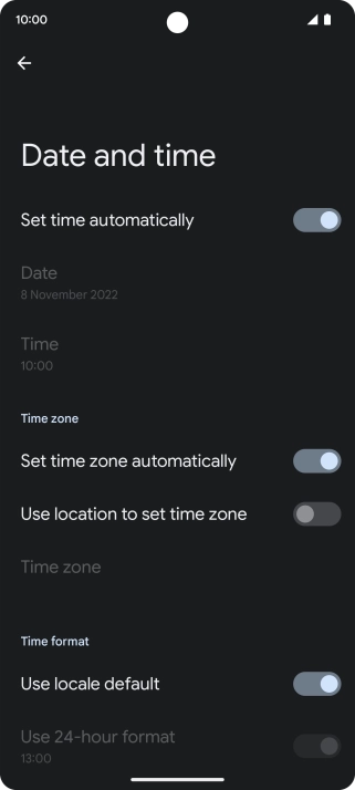 Slide your finger upwards starting from the bottom of the screen to return to the home screen.