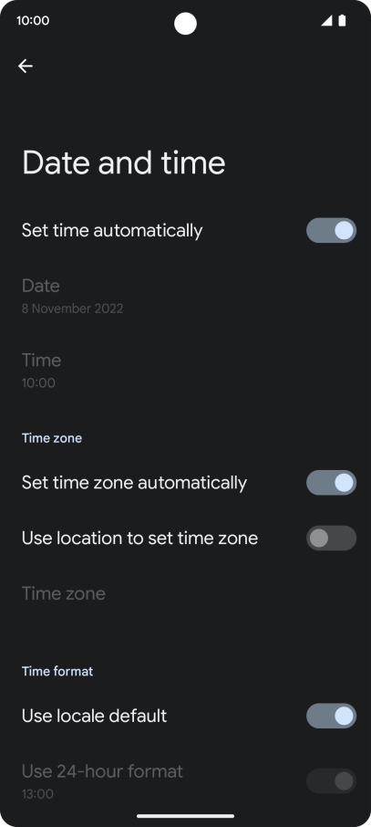 Slide your finger upwards starting from the bottom of the screen to return to the home screen.