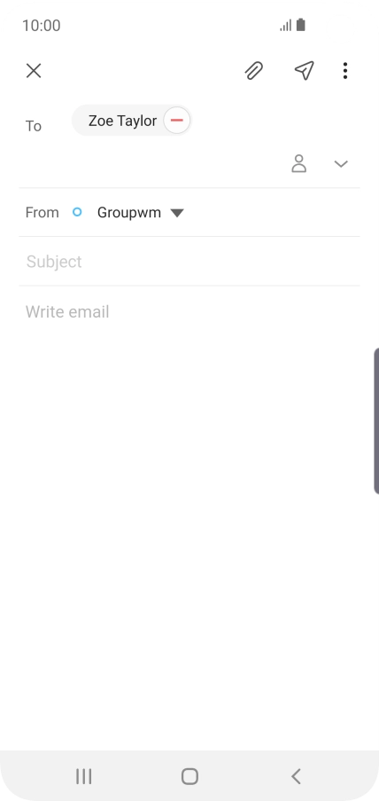 Press Subject and key in the required subject.