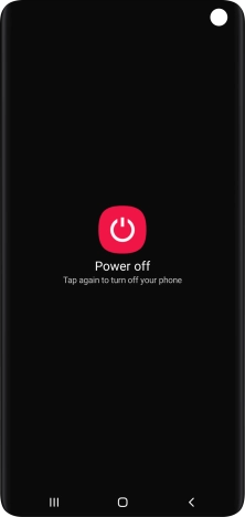 Press Power off.