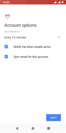 Press the drop down list below 